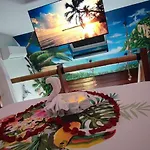 Holiday home La Kaz Rhumantique Sauna And Privatif