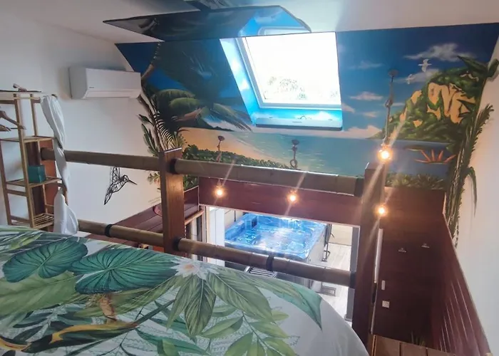 La Kaz Rhumantique Sauna And Privatif 拉·里维耶尔·圣·秀